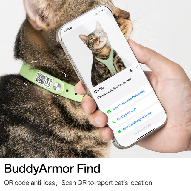 Anti-Chocking Cat Collar (AirTag Elastic Silicone)