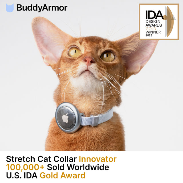 Safety Cat Collar Pro + AirTag Holder