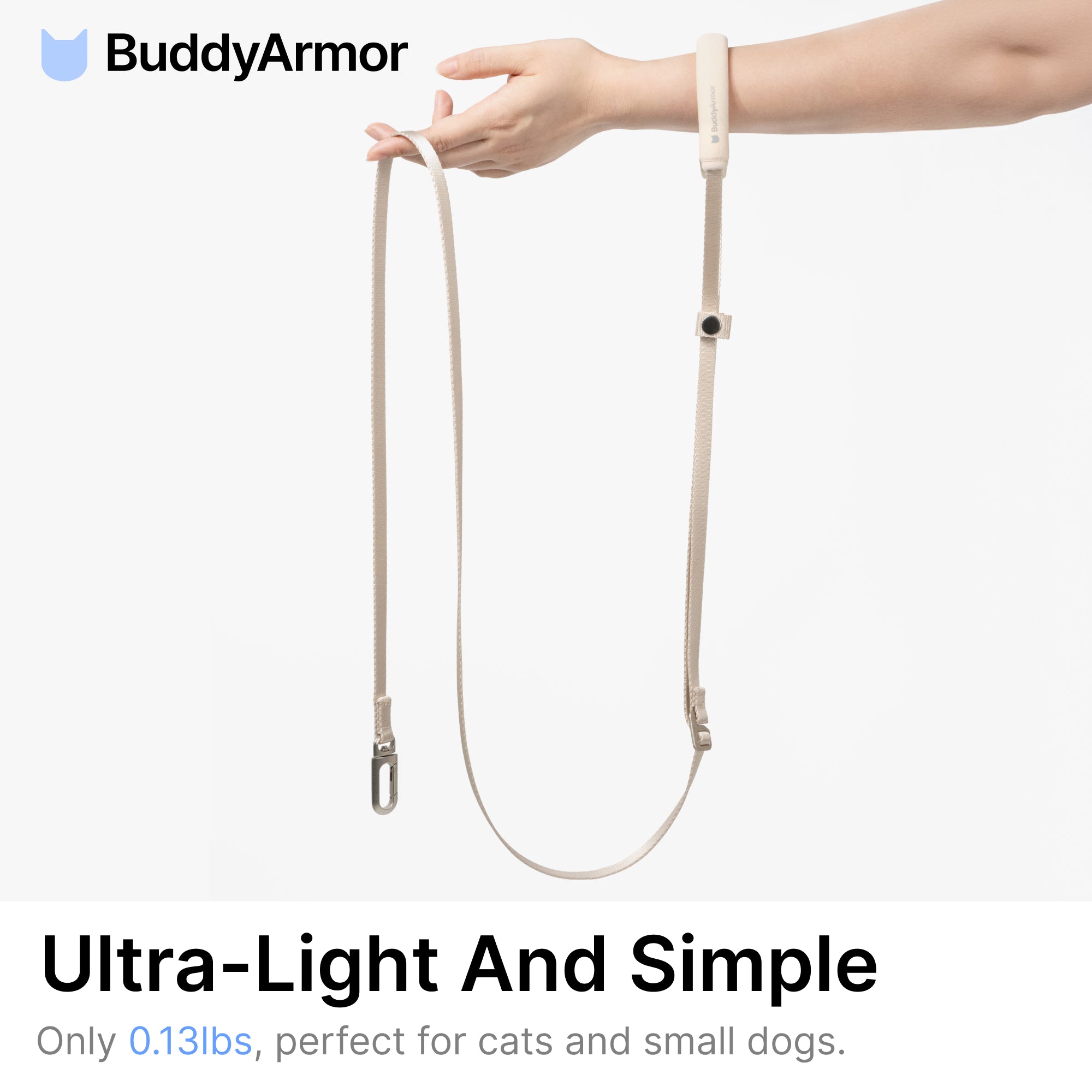 Lightweight Cat Leash + Escape-Proof Training Harness
