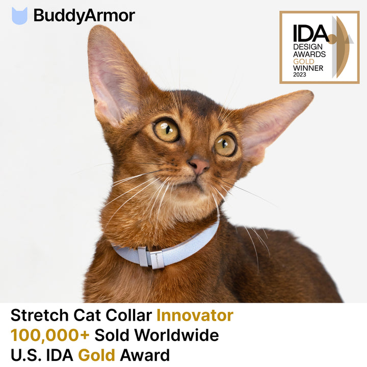 Anti-Chocking Cat Collar (Elastic Webbing Pro)
