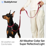 All-Weather Collar Leash SET