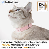Anti-Chocking Cat Collar (Elastic Webbing)