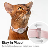 Anti-Lost AirTag Collar (Leather）