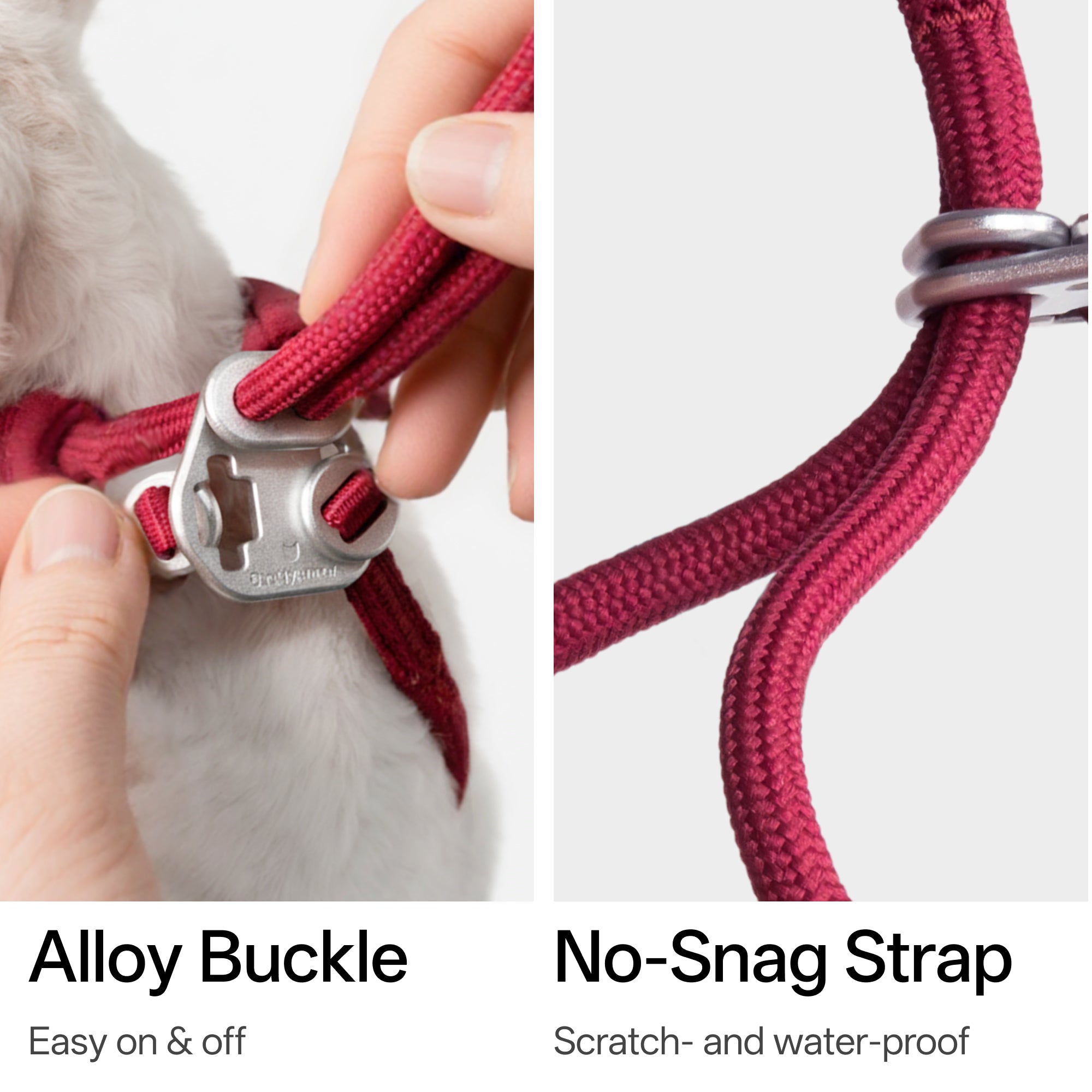 Escape-Proof Harness (Y-shaped Buckle)