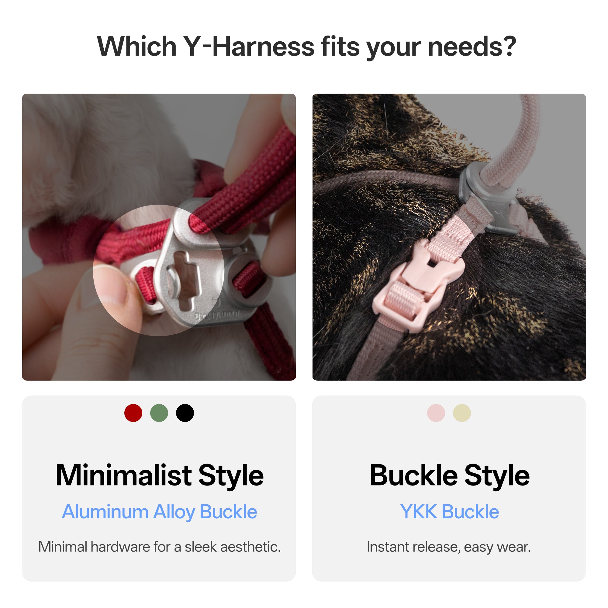Escape-Proof Harness (Y-Shaped)